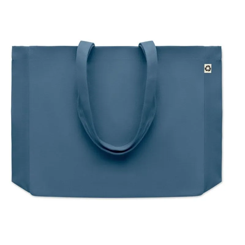 Bolsa promocional de canvas reciclado Respect Coloured