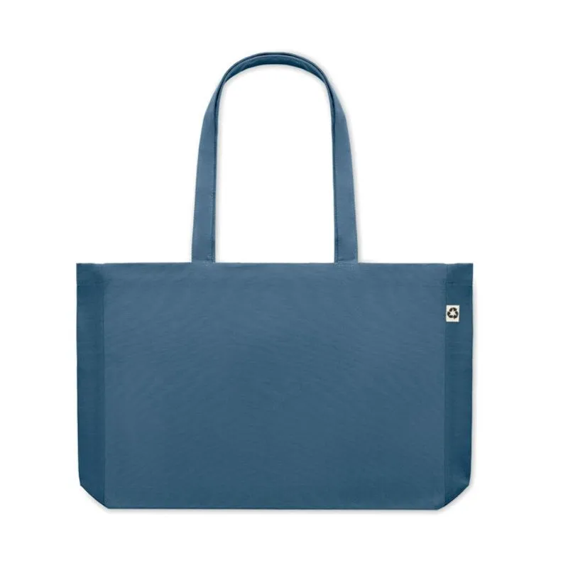 Bolsa promocional de canvas reciclado Respect Coloured