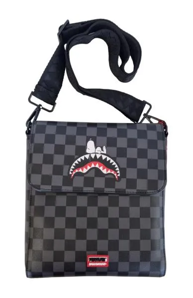 BOLSO BANDOLERA DE HOMBRE SPRAYGROUND PEANUTS 910B6512NSZ NEGROGRIS