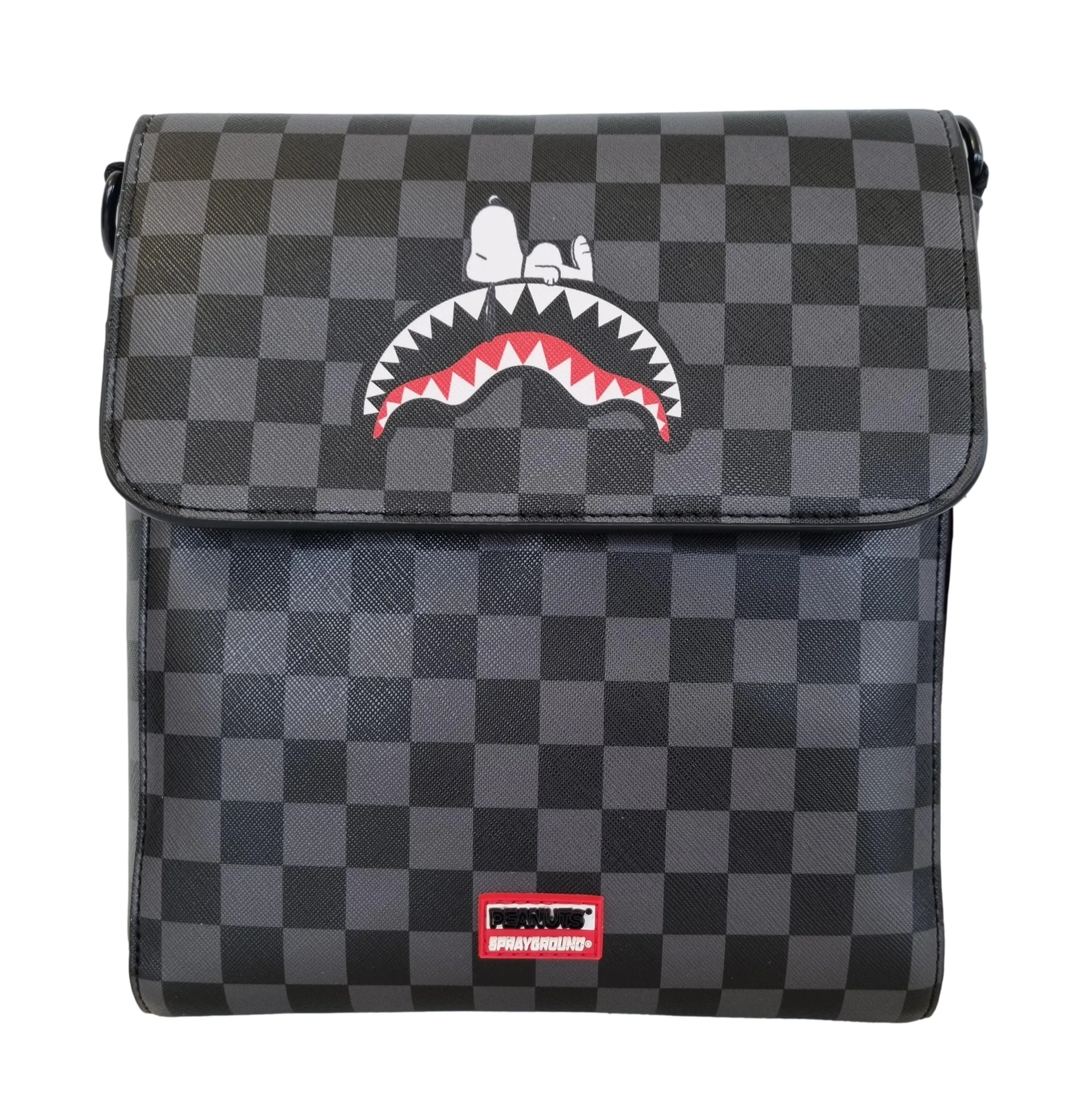 BOLSO BANDOLERA DE HOMBRE SPRAYGROUND PEANUTS 910B6512NSZ NEGROGRIS
