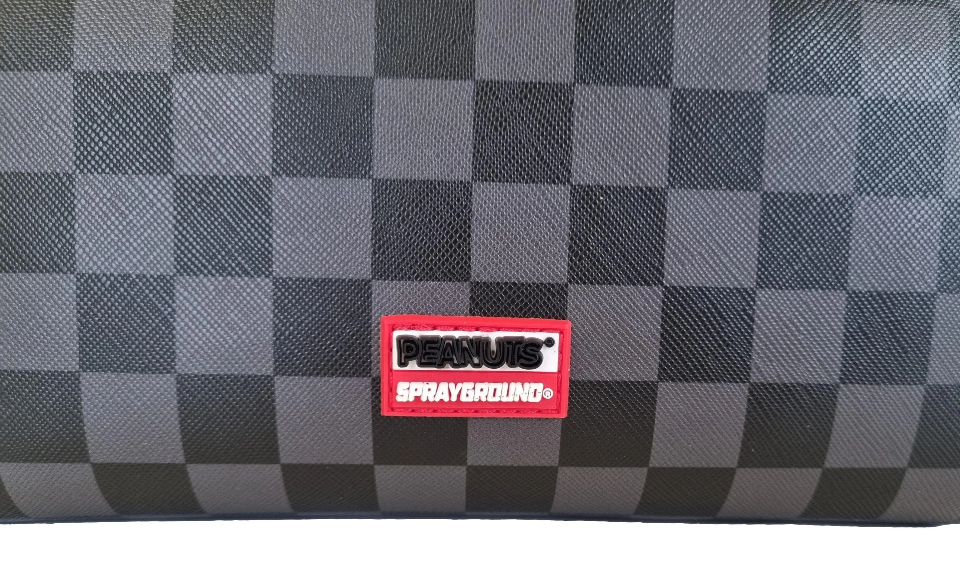 BOLSO BANDOLERA DE HOMBRE SPRAYGROUND PEANUTS 910B6512NSZ NEGROGRIS