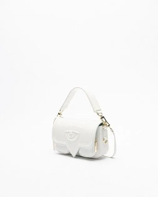 Bolso de hombro Chiara Ferragni 76SB4BA6 Blanco
