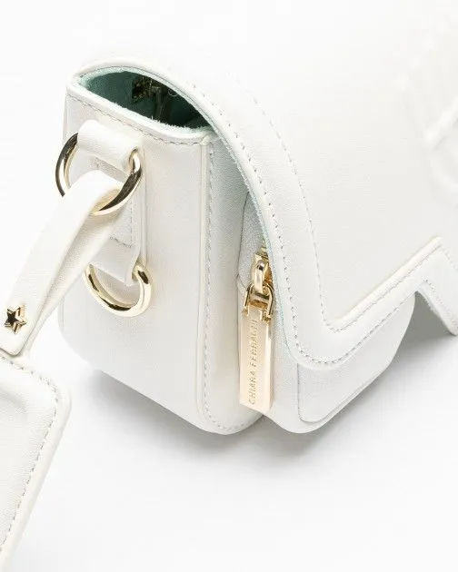 Bolso de hombro Chiara Ferragni 76SB4BA6 Blanco