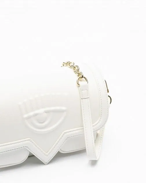 Bolso de hombro Chiara Ferragni 76SB4BA6 Blanco