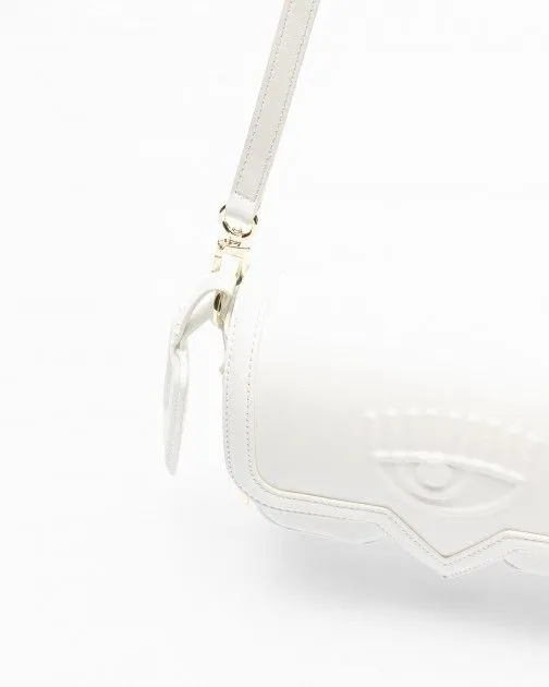 Bolso de hombro Chiara Ferragni 76SB4BA6 Blanco