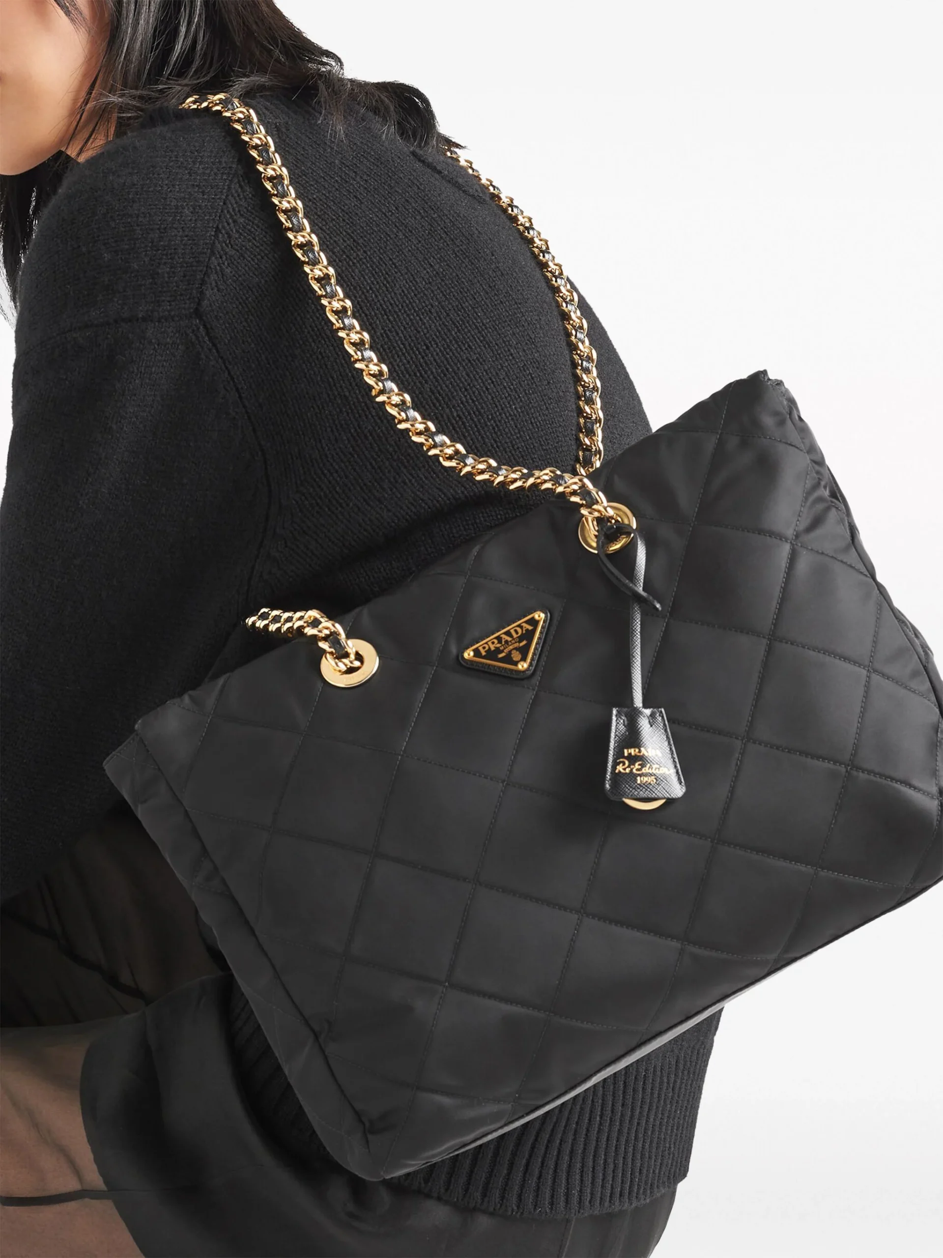 Bolso shopper con logo