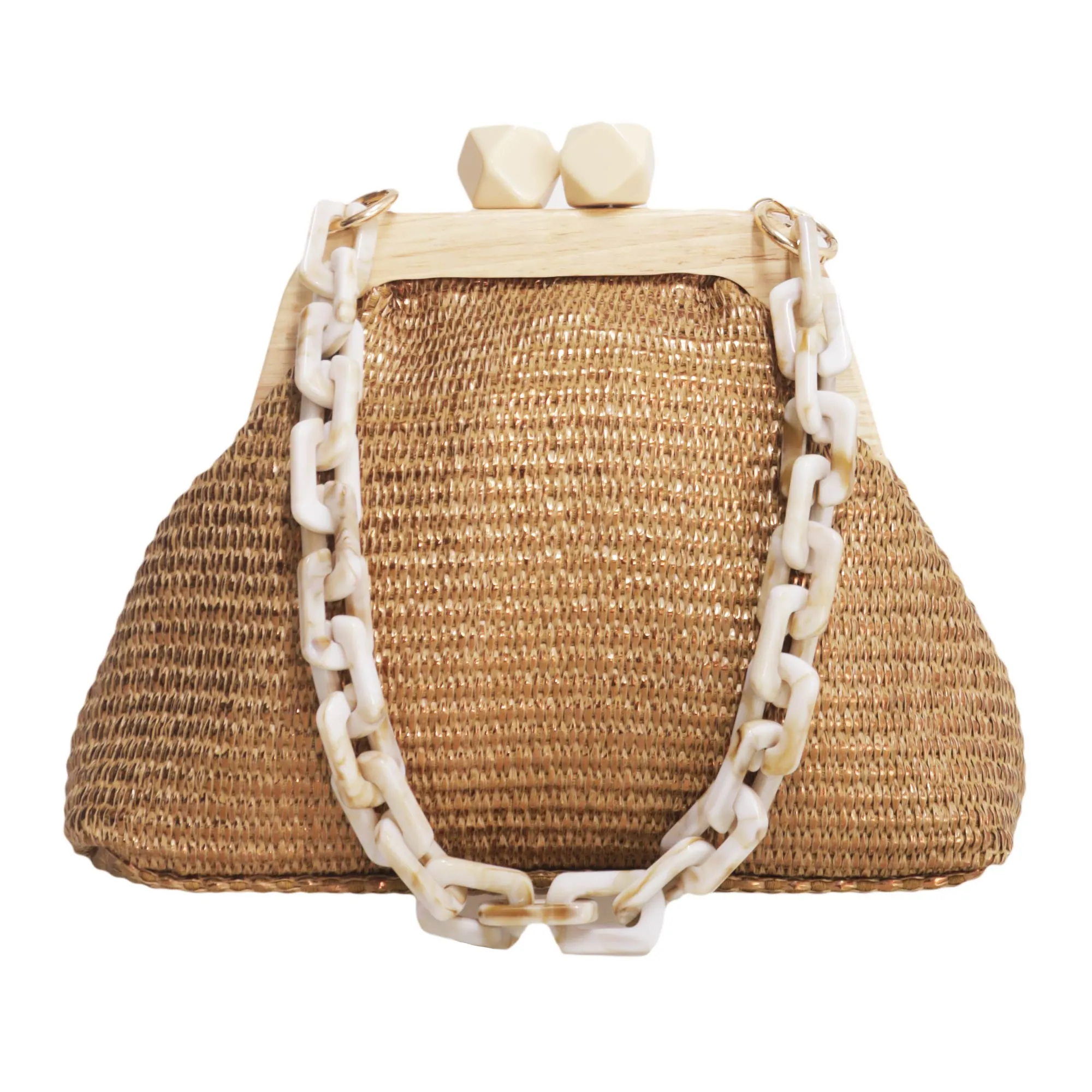 Bolsos de Mano con Cadena de Aros Precoz HB2429