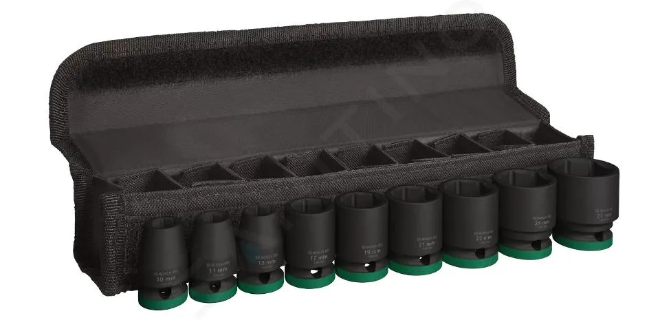 BOSCH ACCESORIOS  JUEGO DE LLAVES DE VASO DE 9 PIEZAS 2608003038