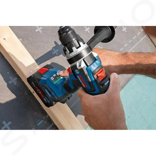 BOSCH HERRAMIENTAS  TALADRO ATORNILLADOR AKU 18V CON ATORNILLADOR DE IMPACTO, 2X BATERíA 8,0 AH LIION, CARGADOR 06019J5105