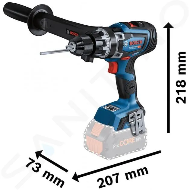 BOSCH HERRAMIENTAS  TALADRO ATORNILLADOR AKU 18V CON ATORNILLADOR DE IMPACTO, 2X BATERíA 8,0 AH LIION, CARGADOR 06019J5105