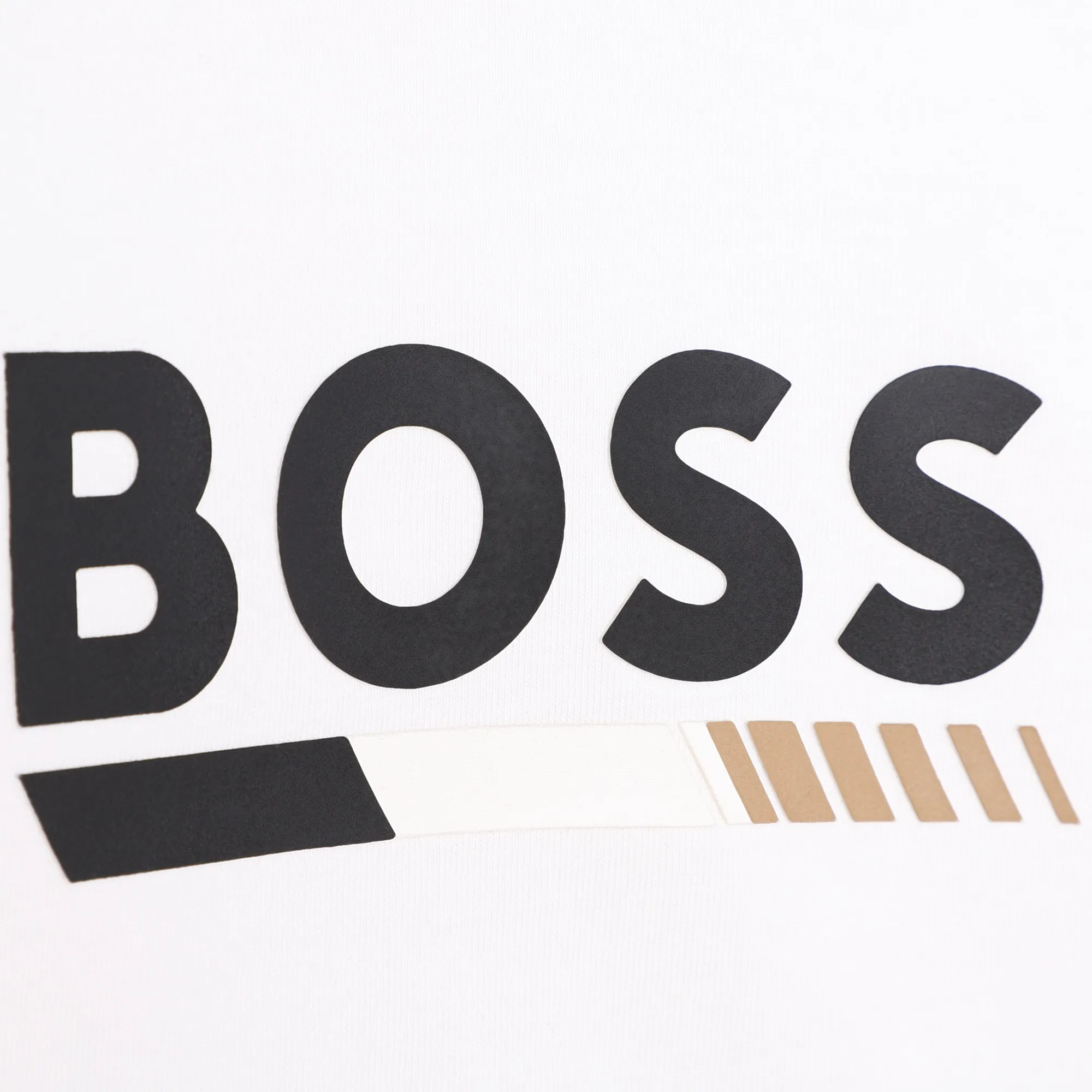 BOSS Camiseta de algodón y apliques