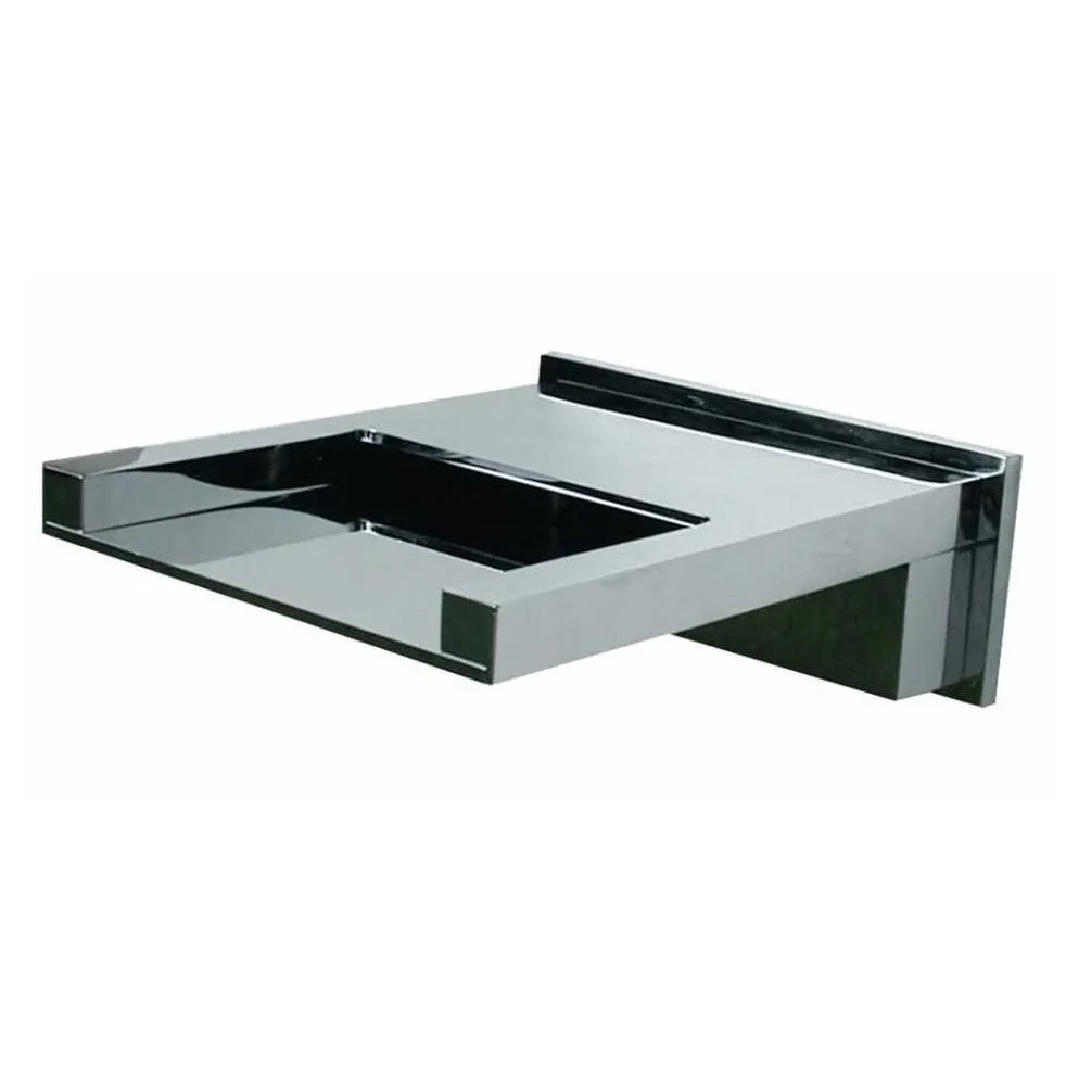 BOSSINI WATERFALL SPOUT XL CAÑO CASCADA CROMADO CHORRO CASCADA