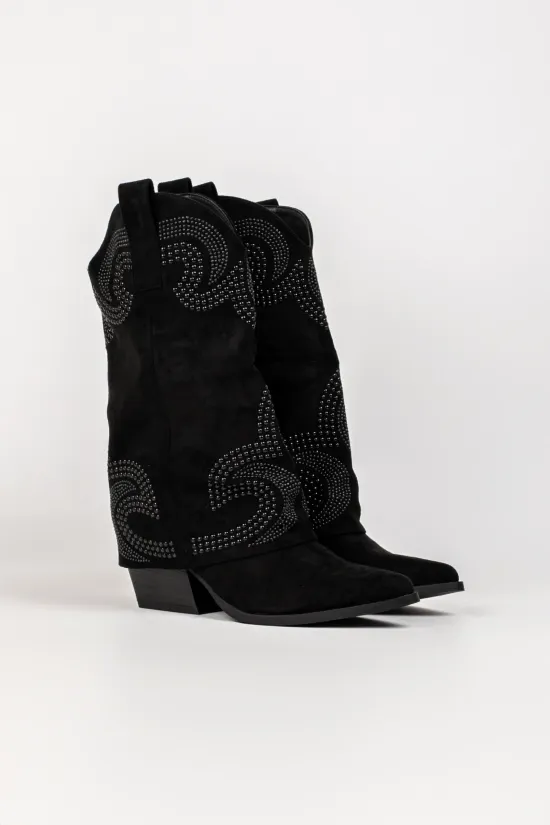 BOTA BAJA NUNTAS  NEGRO