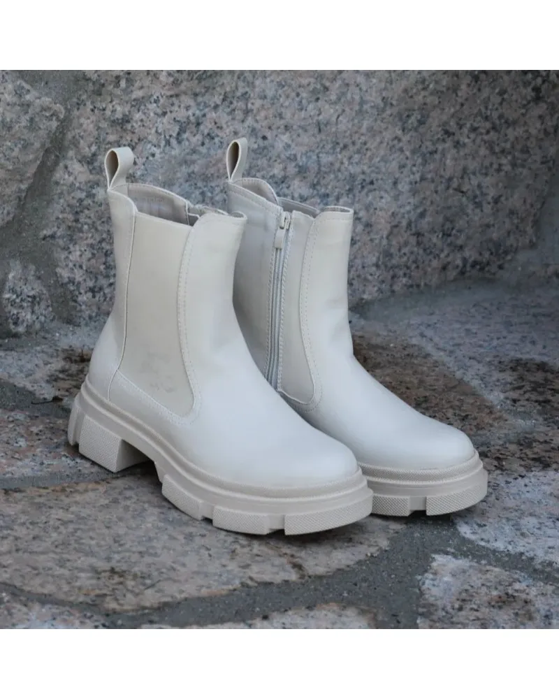 Bota militar CHELSEA EMMSHU KALI BEIGE