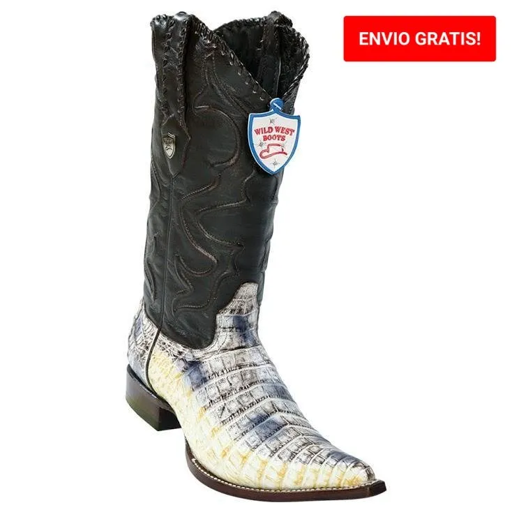 BOTAS DE COCODRILO CAIMAN PANZA PUNTA 3X ALADINO WW2958249