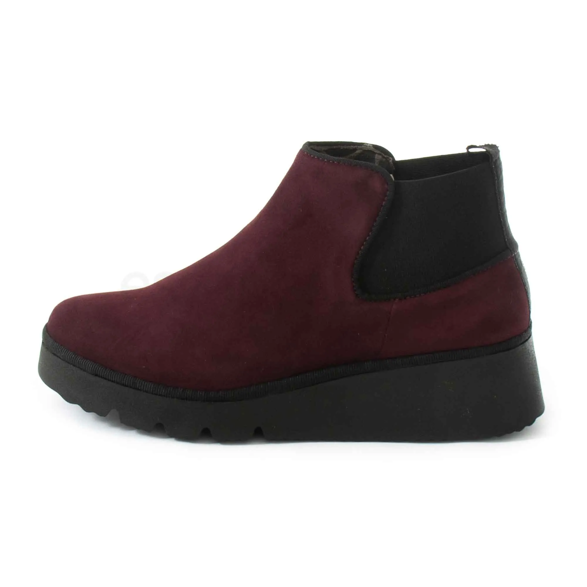 Botas FLY LONDON Pada Kid Suede Wine P501403006