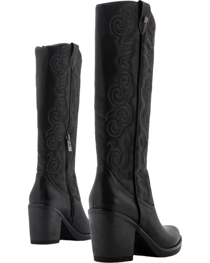 Botas MTNG  de Mujer BOTAS DE MUJER MUSTANG 59582 EN  NEGRO