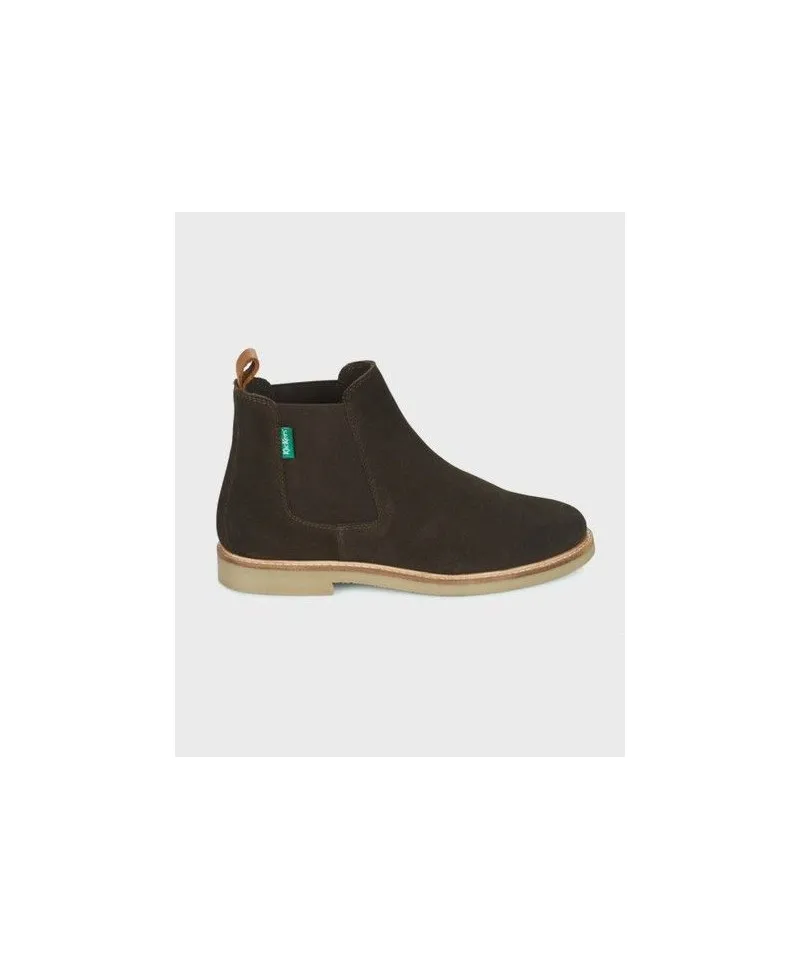 Botines KICKERS Tyga Marrón Chica Mujer