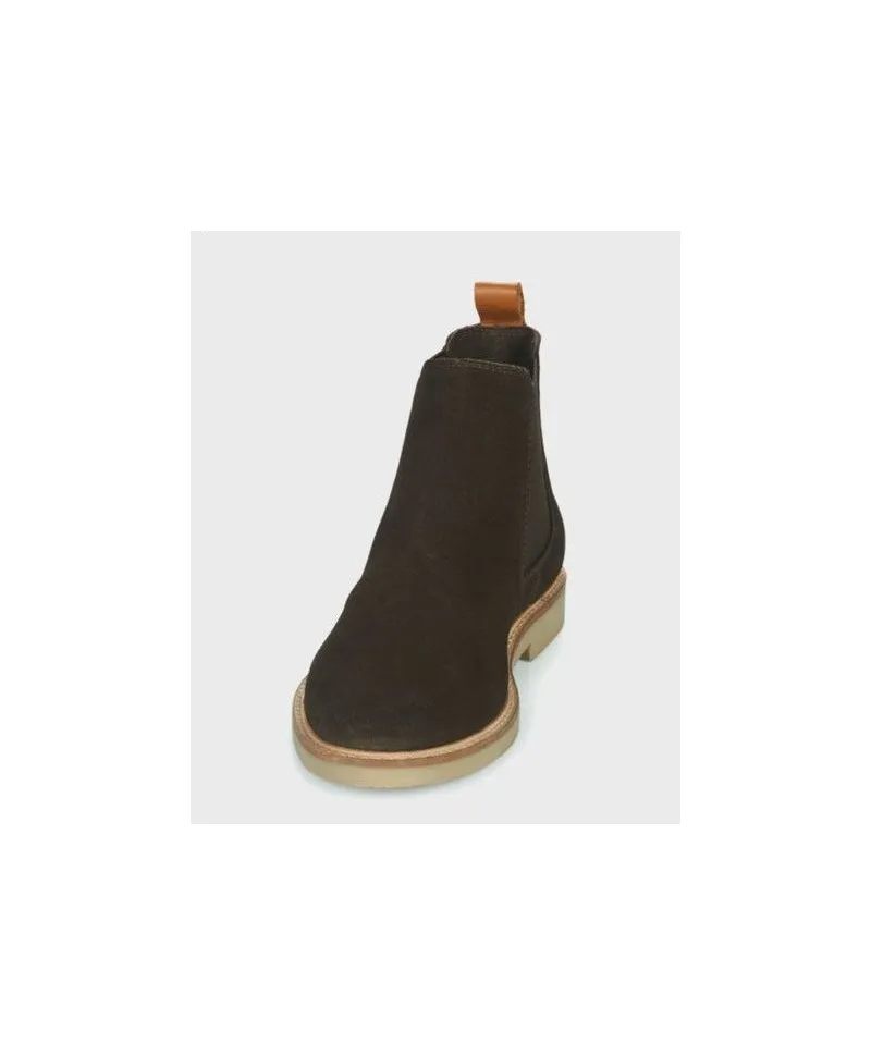 Botines KICKERS Tyga Marrón Chica Mujer