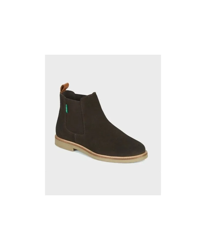 Botines KICKERS Tyga Marrón Chica Mujer