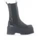 Botines plataforma Redlove frida negros de piel con suela track