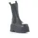 Botines plataforma Redlove frida negros de piel con suela track