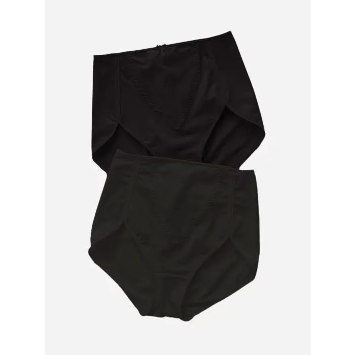 Braga faja clásica de control suave Leonisa 243X2 (Pack 2)