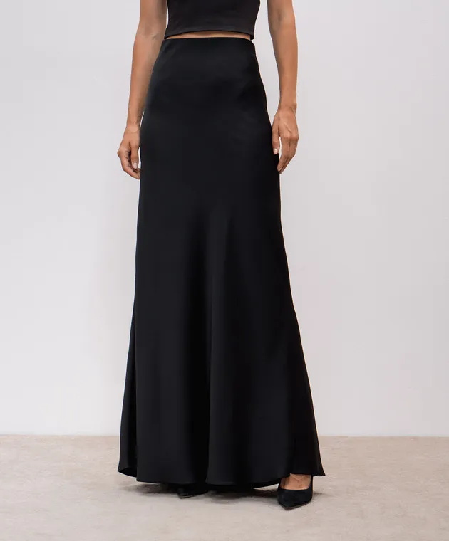 Brunello Cucinelli Black maxi skirt