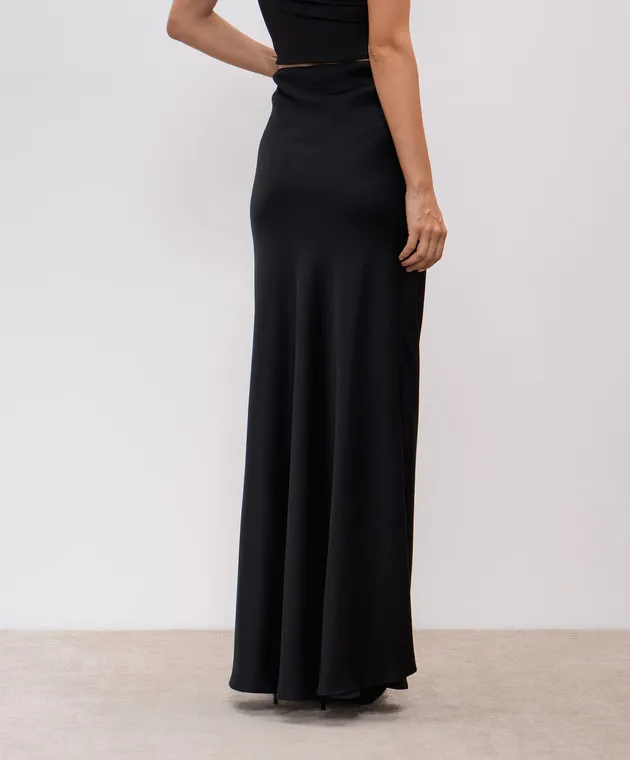 Brunello Cucinelli Black maxi skirt