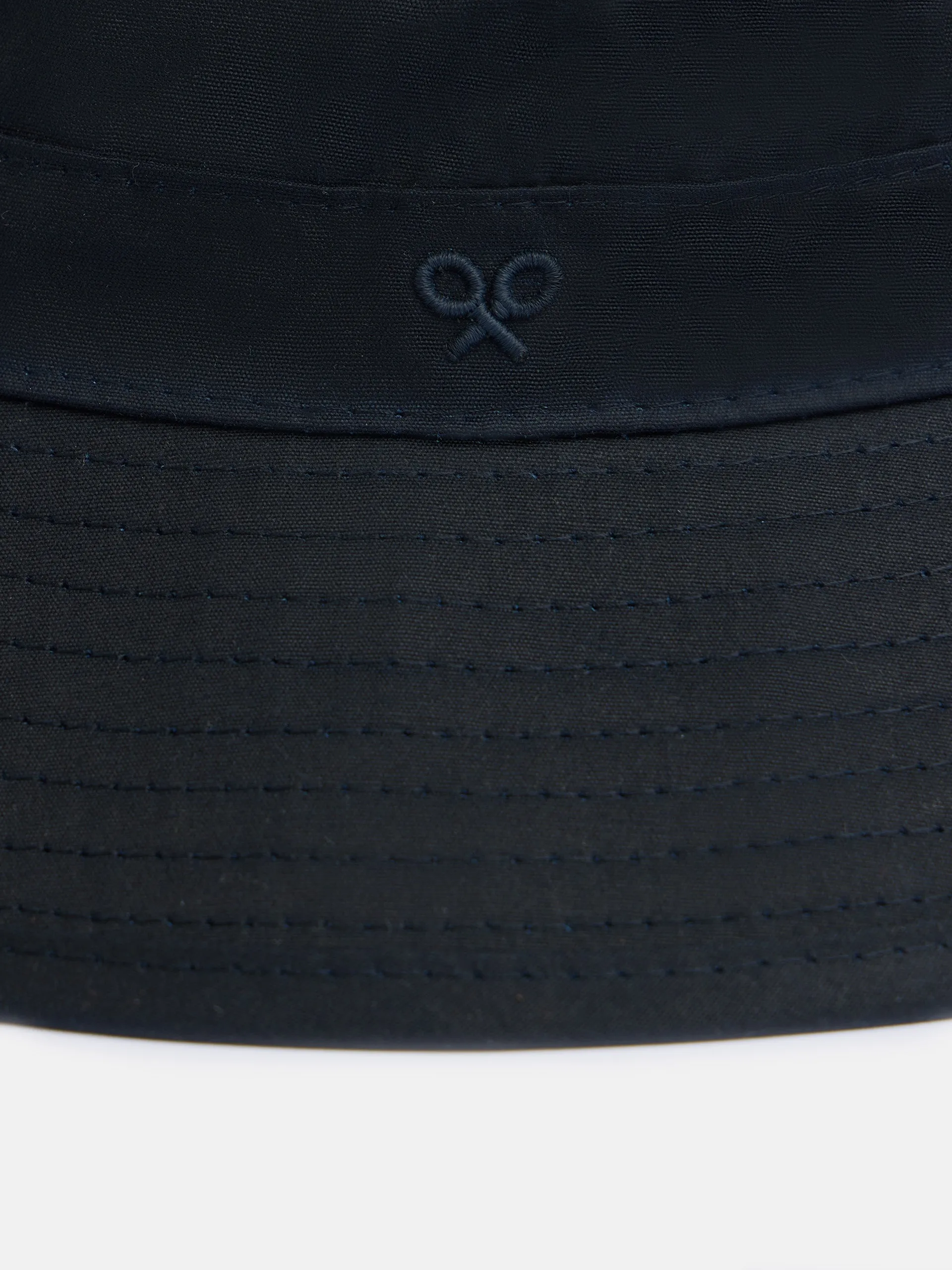 Bucket hat encerado azul marino