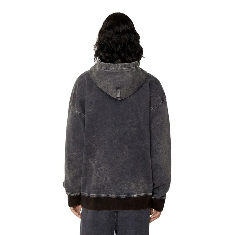 Buzo Hoodie Cerrado Para Hombre D Um Rib Ne 51973