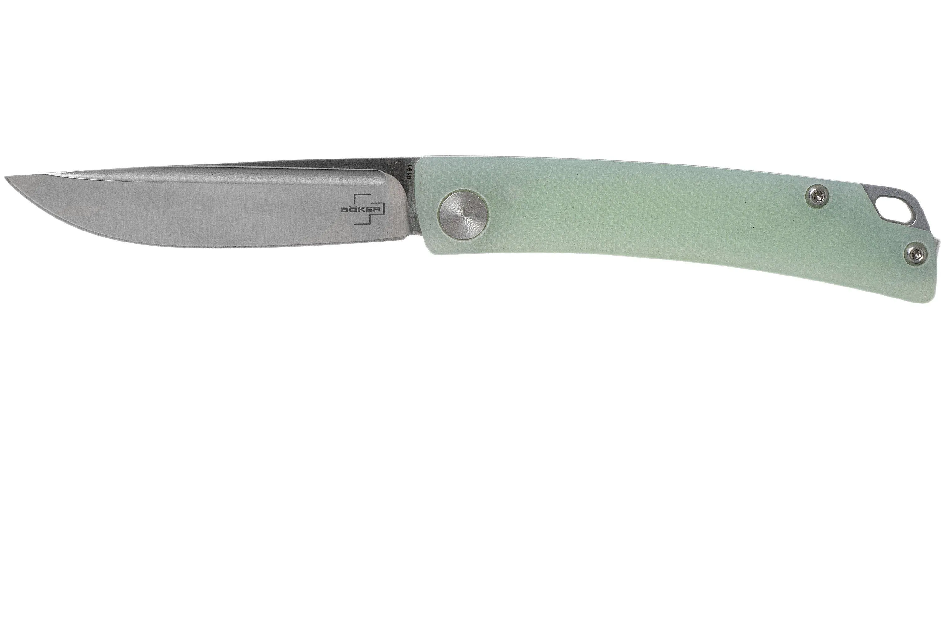 Böker Plus Celos 01BO179 Jade G10 navaja slipjoint