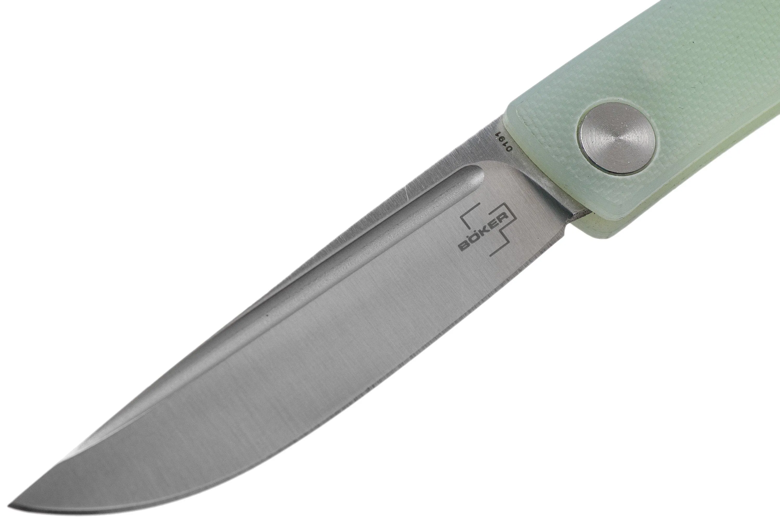 Böker Plus Celos 01BO179 Jade G10 navaja slipjoint