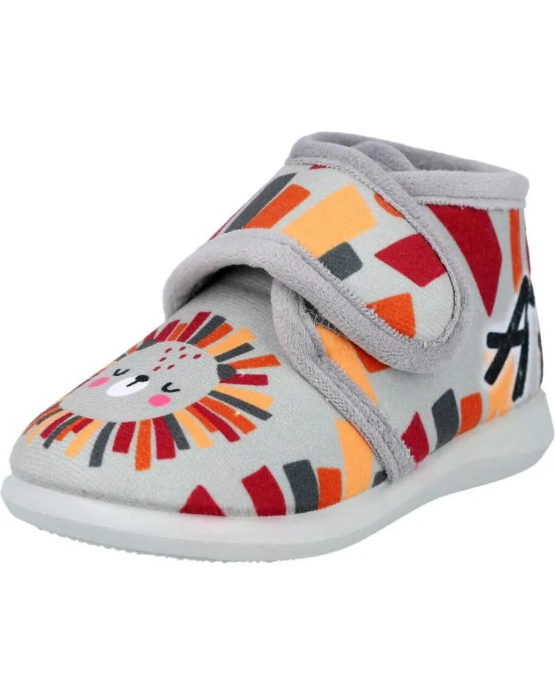 Calzado de casa de Niño BUBBLE BOBBLE 5663 ZAPATILLAS DE CASA NNO GRIS