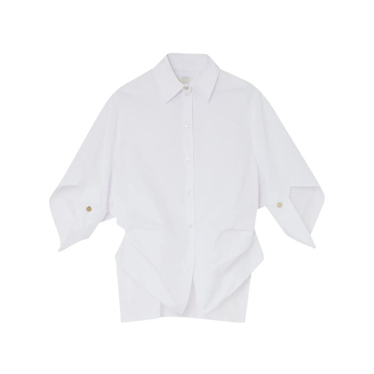Camisa blanca holgada