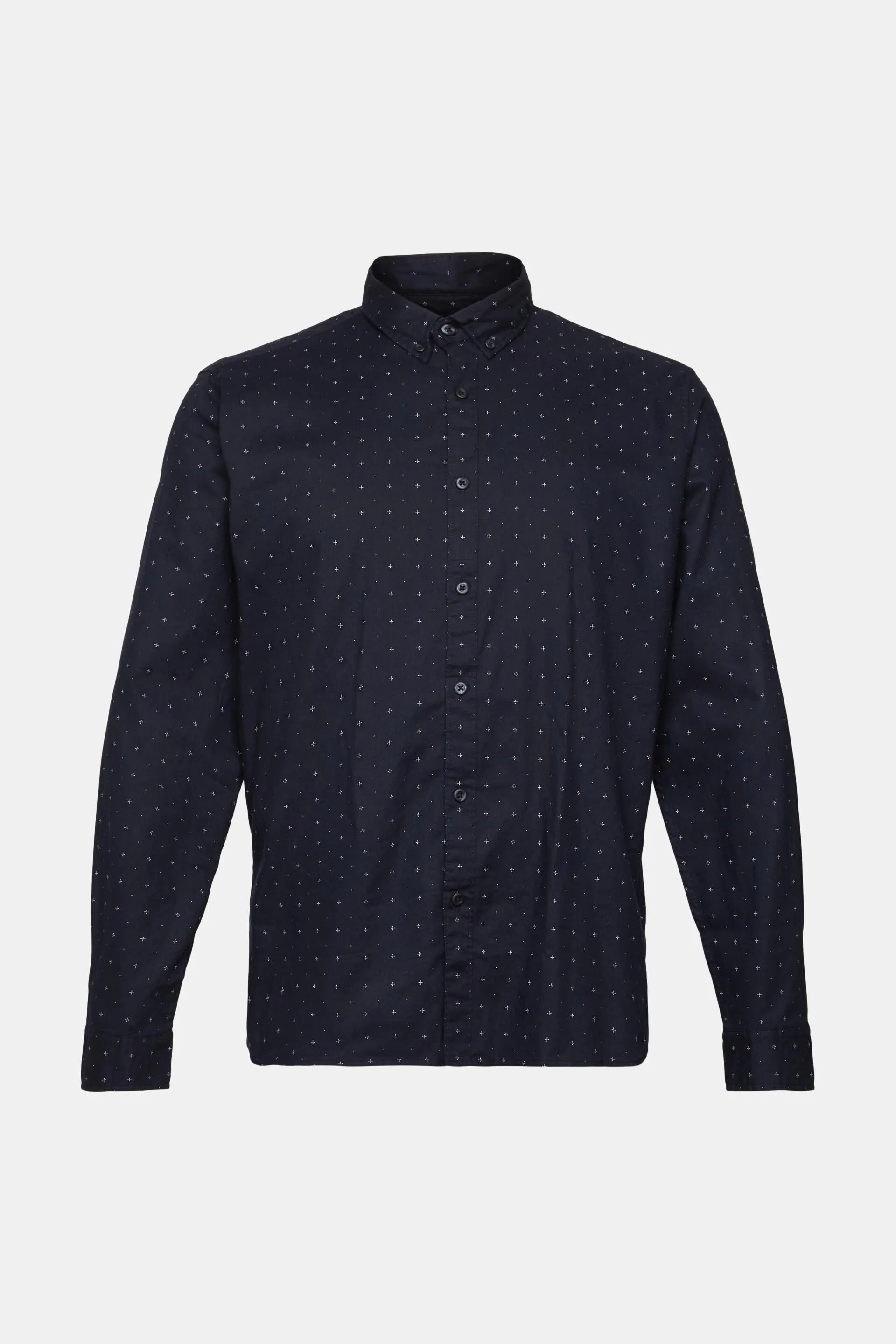 Camisa de botones con microestampado