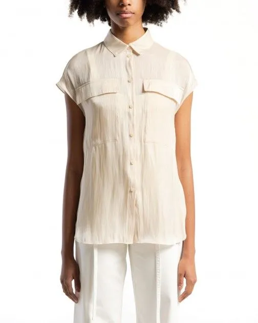 Camisa de manga corta Armani Exchange 3DYC19 dorado