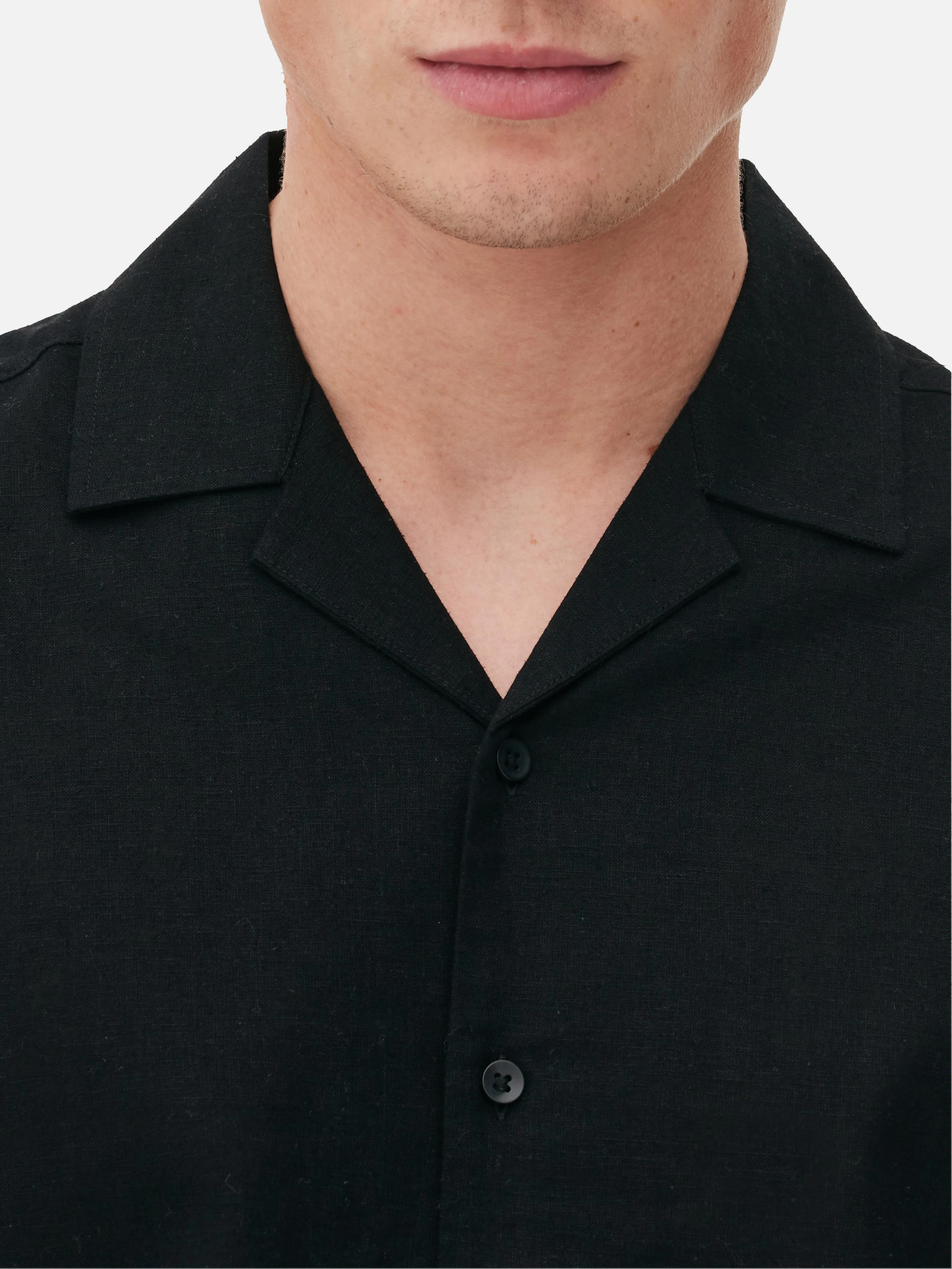 Camisa de manga corta con botones