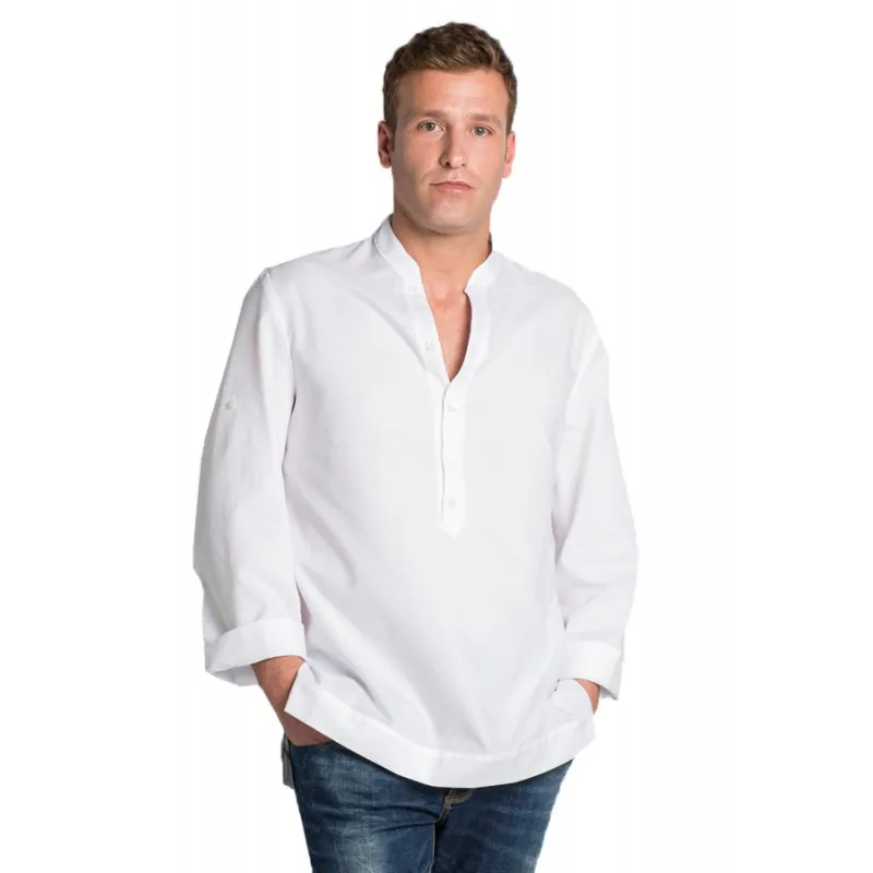 Camisa hombre "arenasmar" blanca DYNEKE 8534823