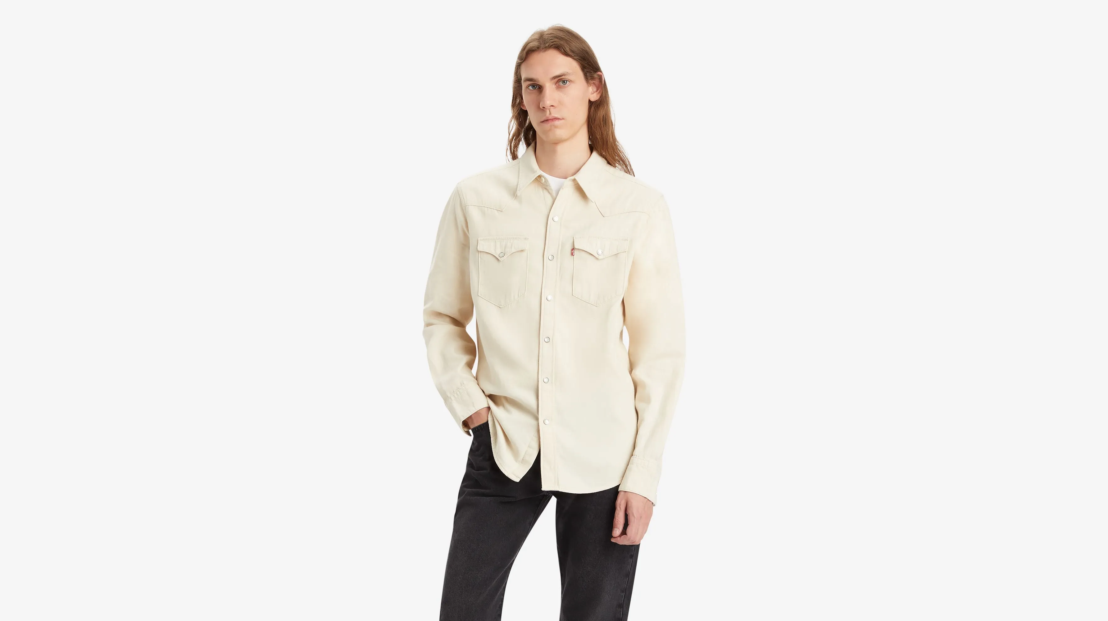 Camisa Lightweight Western Barstow De Fit Estándar