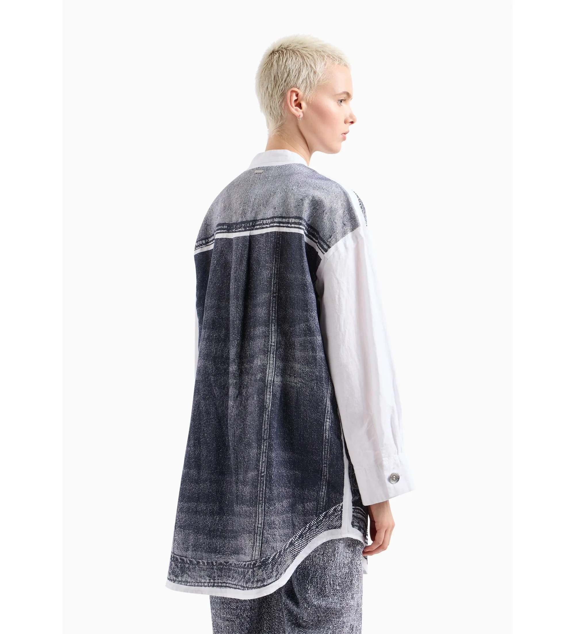 Camisa Over gris