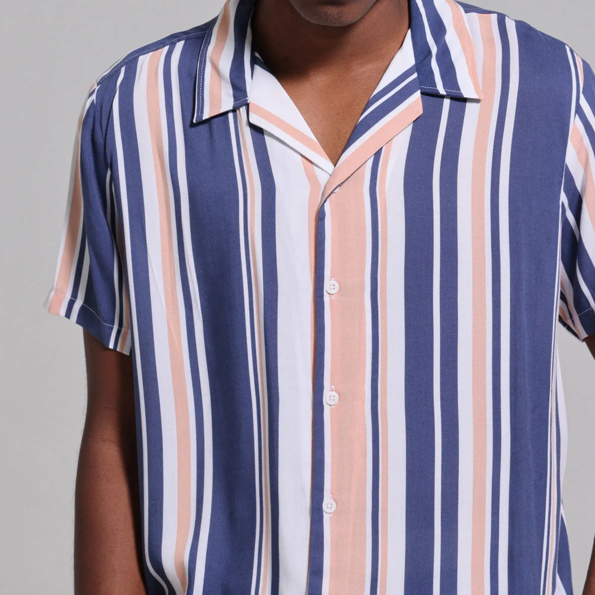 Camisa Para Hombre Resort Estampada