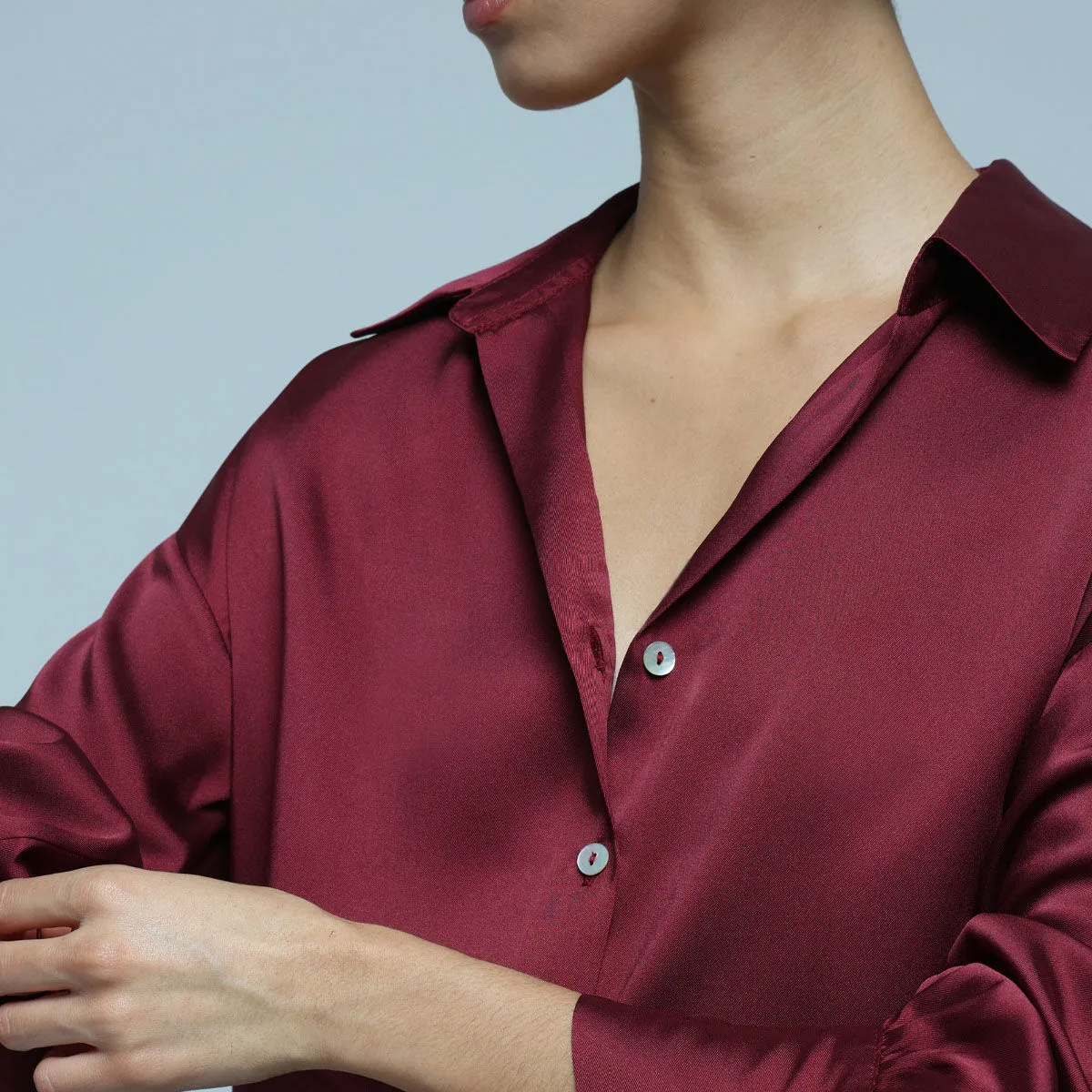 Camisa Satinada