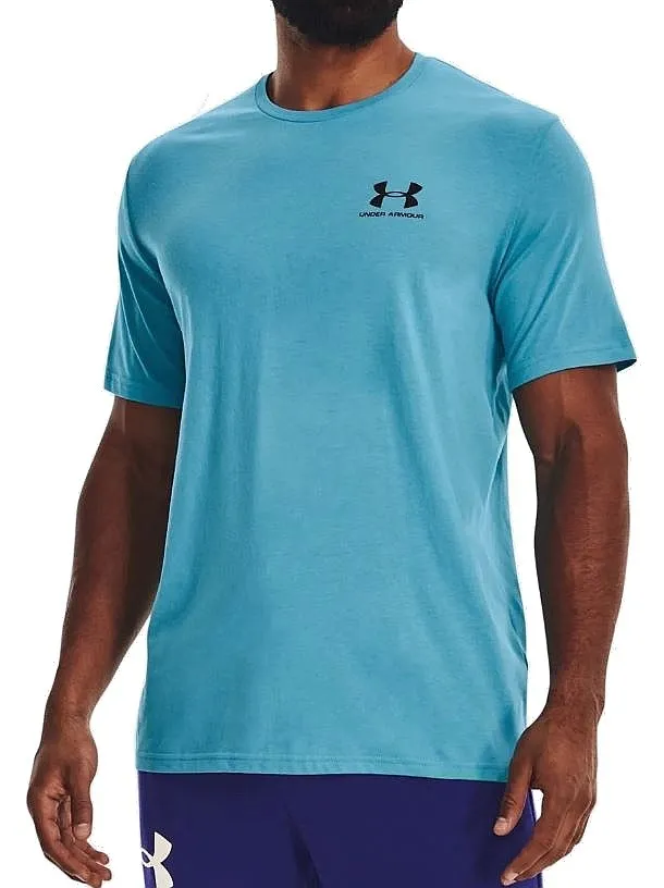 CAMISA UNDER ARMOUR SPORTSTYLE LEFT CHEST  HORIZON BLUE/BLACK  MEN´S