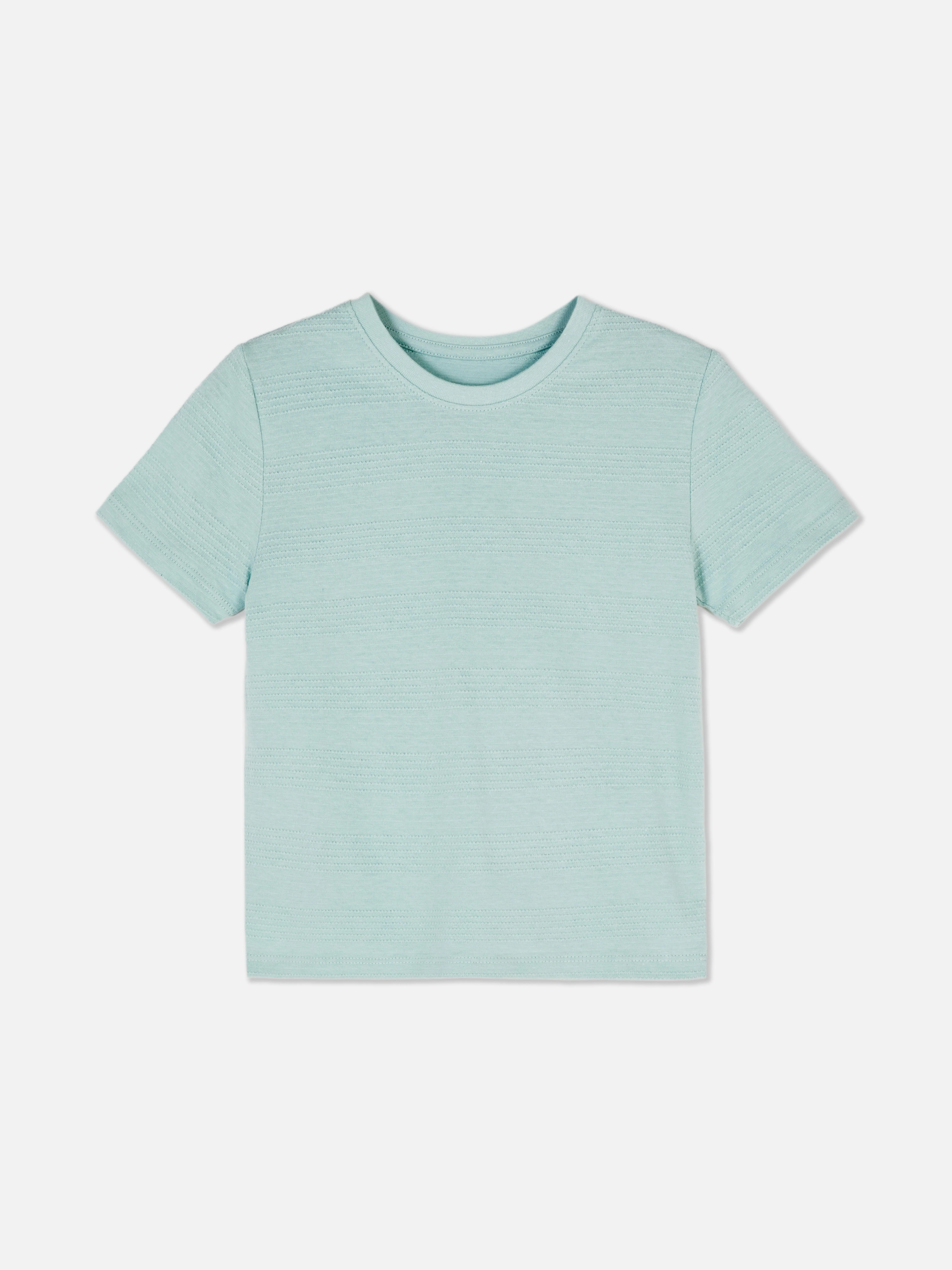 Camiseta a rayas con textura