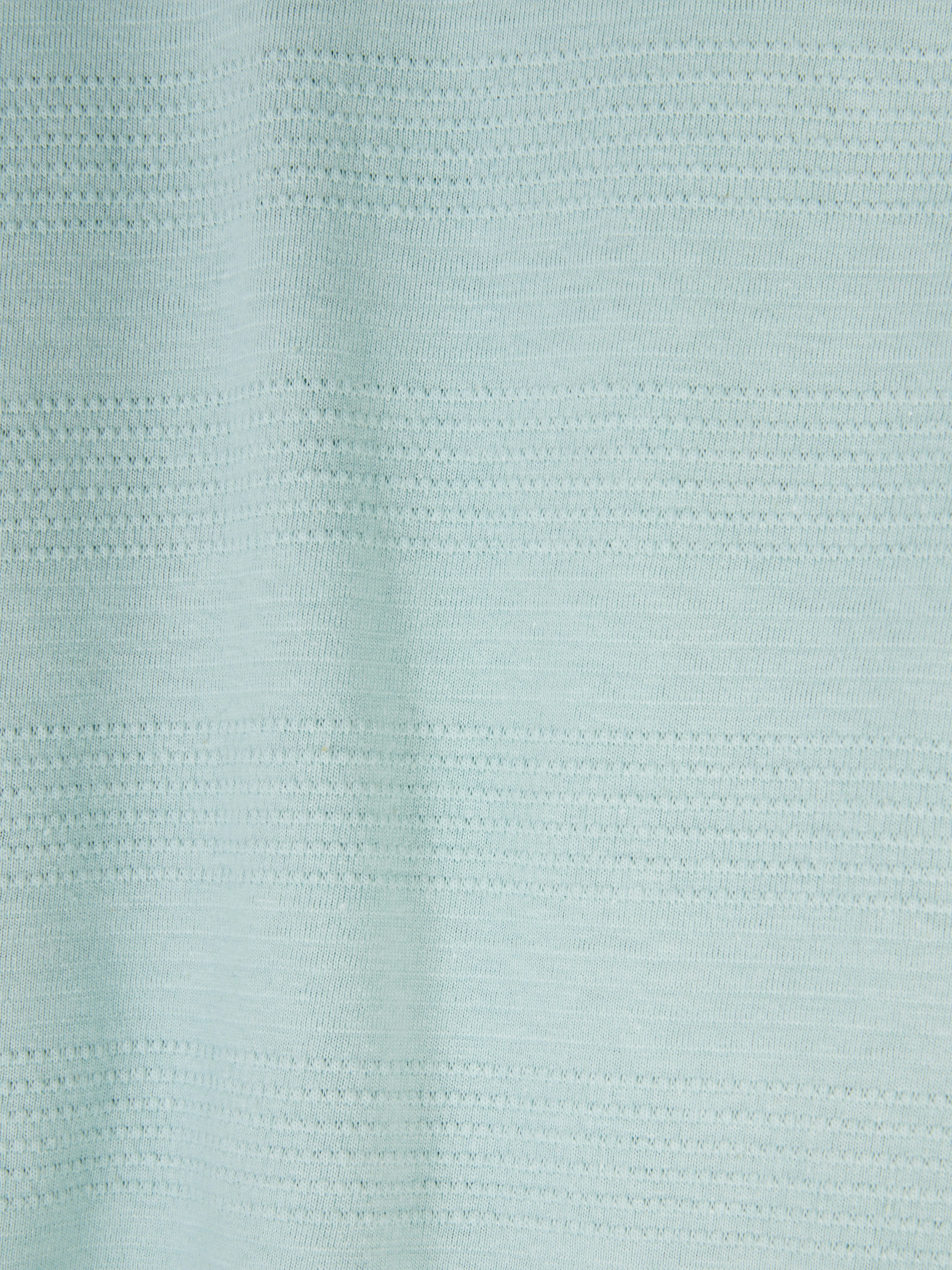 Camiseta a rayas con textura