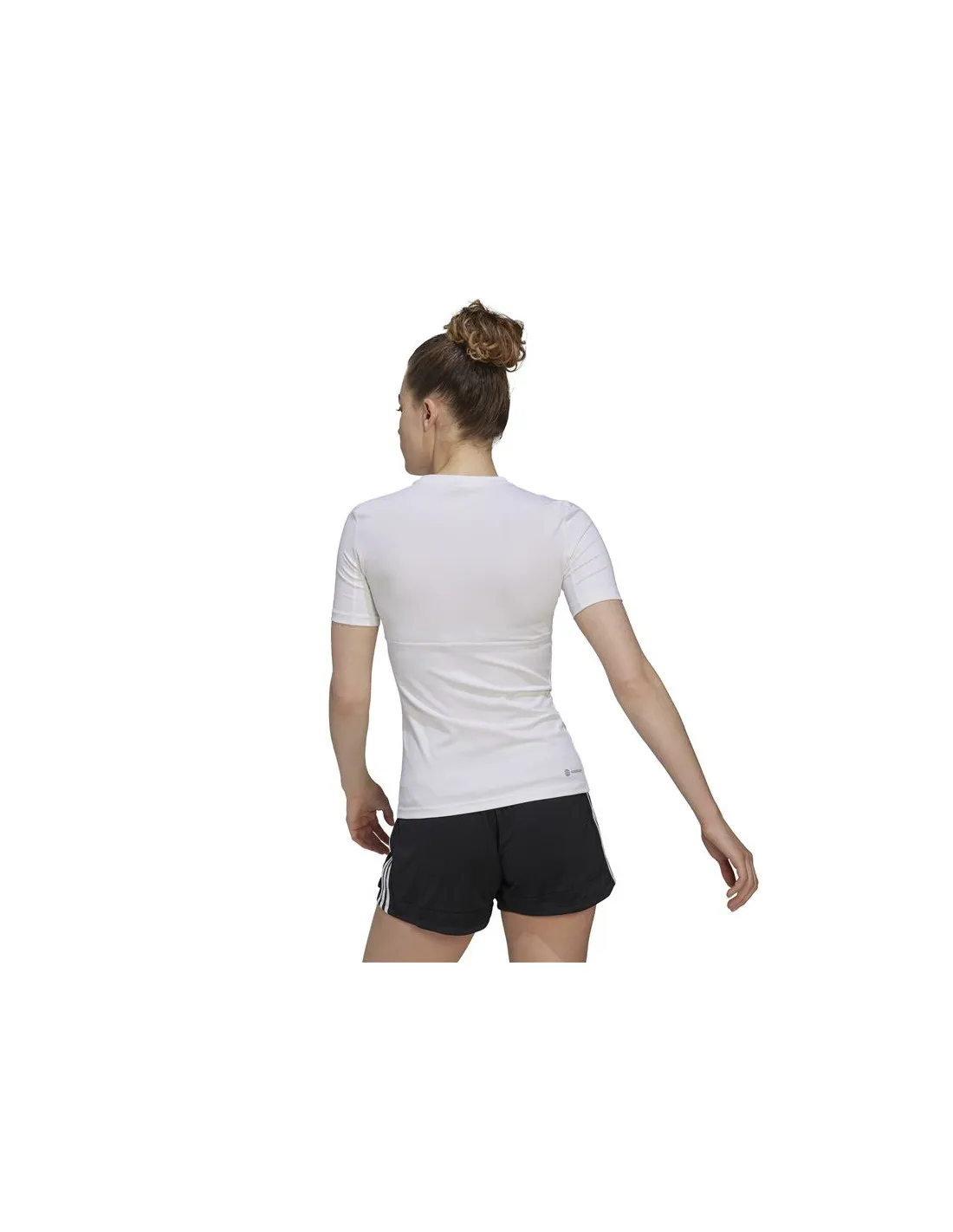 Camiseta adidas Techfit Training Mujer White