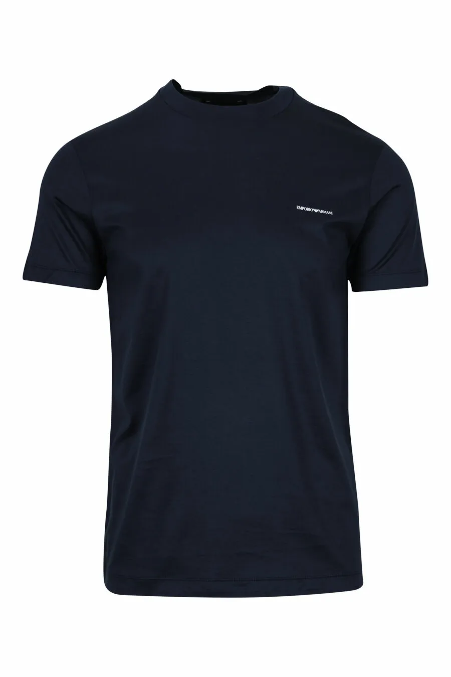 Camiseta azul oscuro con minilogo 
