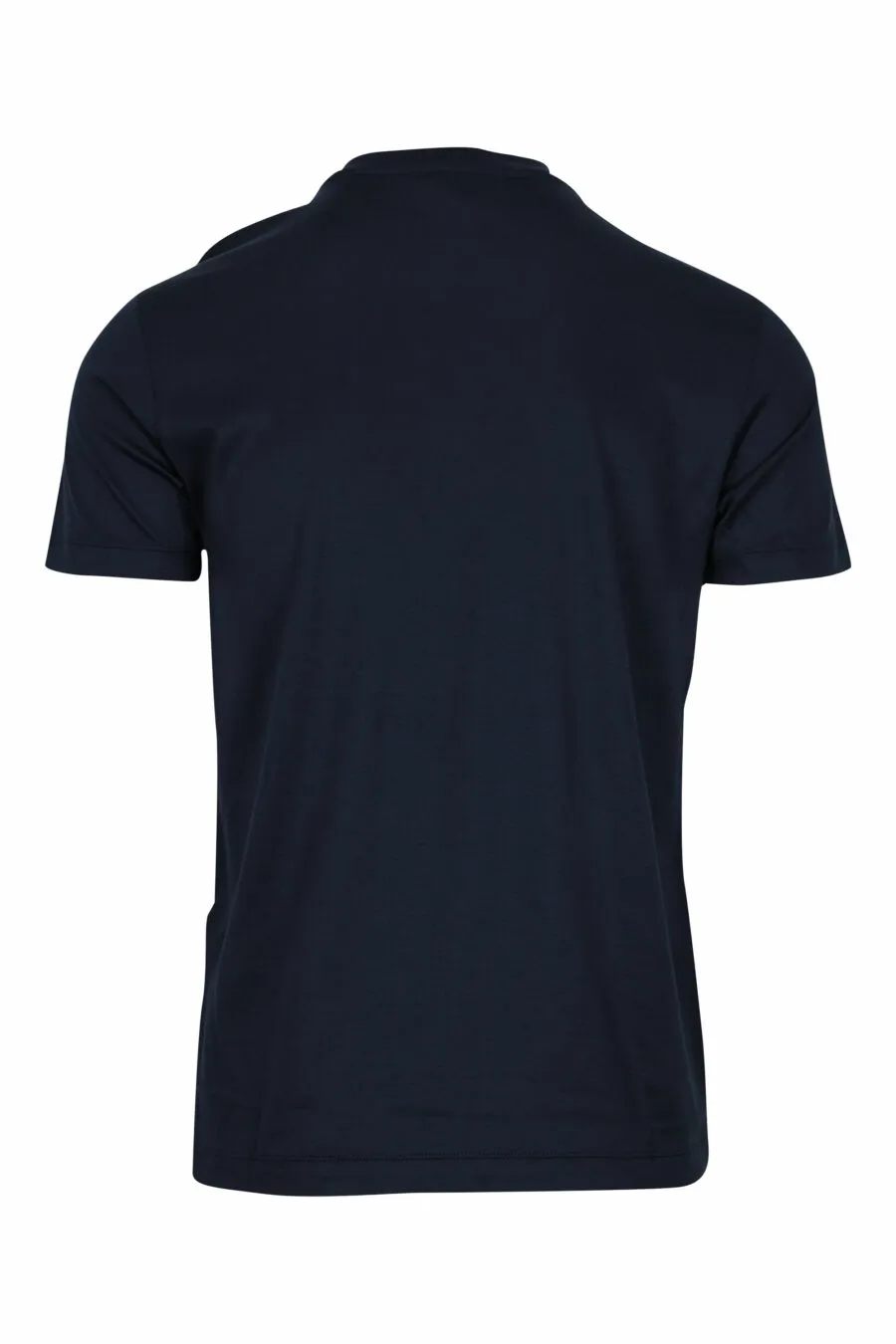 Camiseta azul oscuro con minilogo 