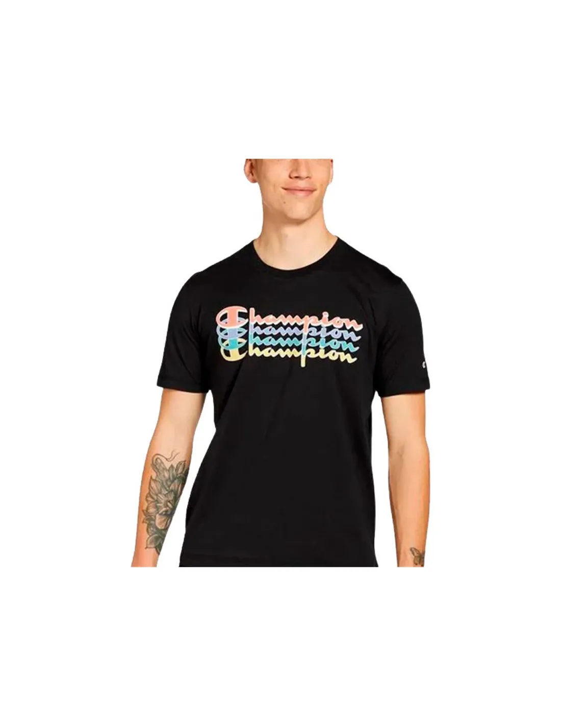 Camiseta Champion Crewneck Hombre BK